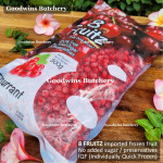 8Fruitz IQF frozen fruit REDCURRANT 8 Fruitz 500g